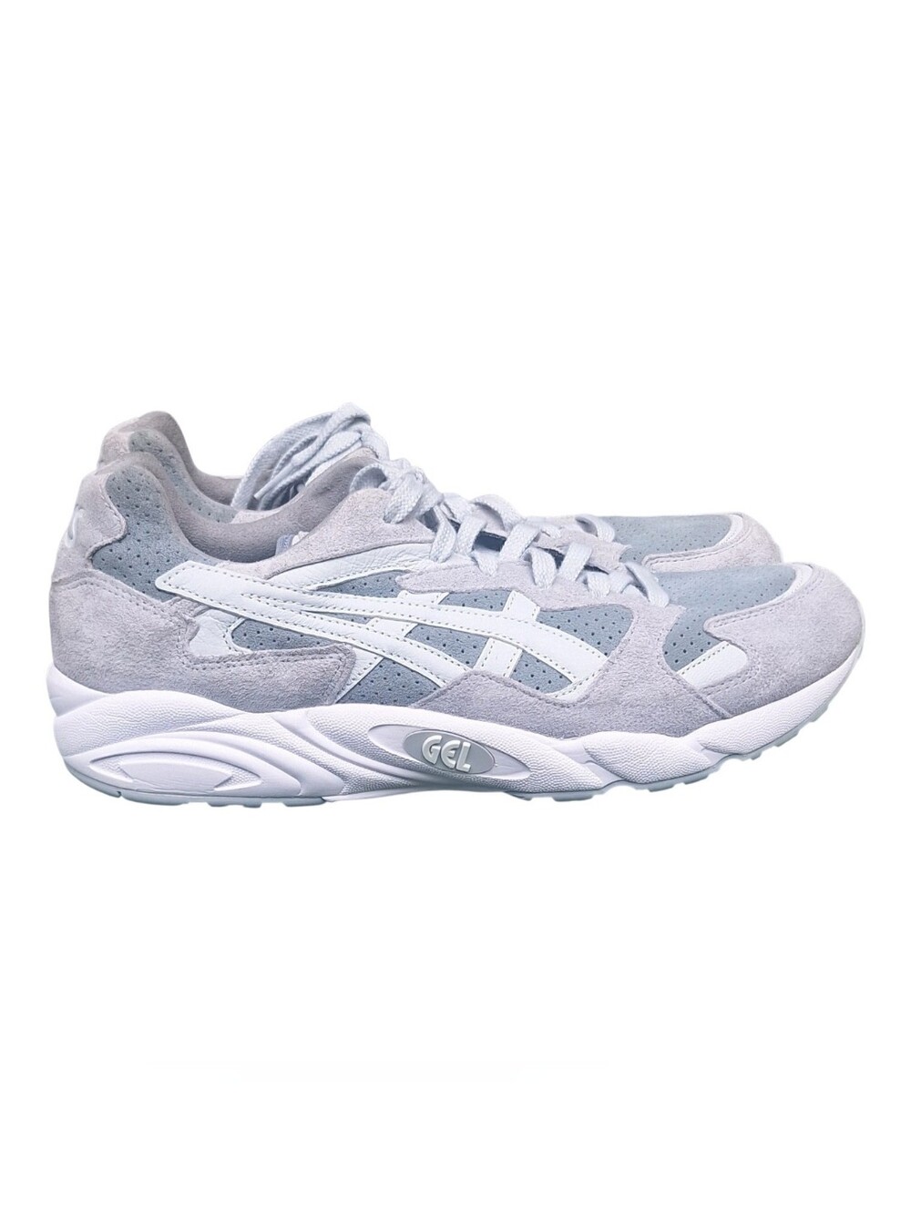 ​ASICS Tiger Gel-Diablo Stone Glacier Grey Suede Men's Shoes Size 10.5